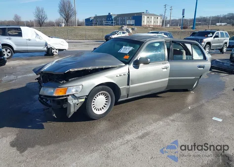 2000 Mercury Grand Marquis Ls from USA, damaged, VIN 2MEFM75W6YX692636